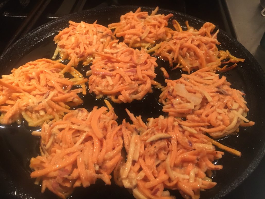 Sweet Potato Latkes