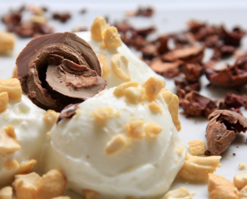 Chef Kenzie's Dairy Free Coconut Cashew "Cream" Dessert