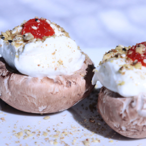 Chef Kenzie's Vegan Stuffed Mushrooms