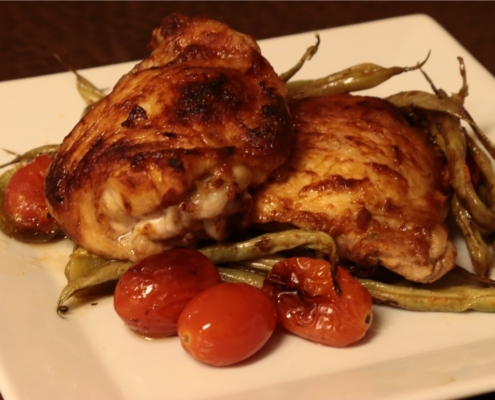 Chef Kenzie's Sheet Pan Chicken Thighs